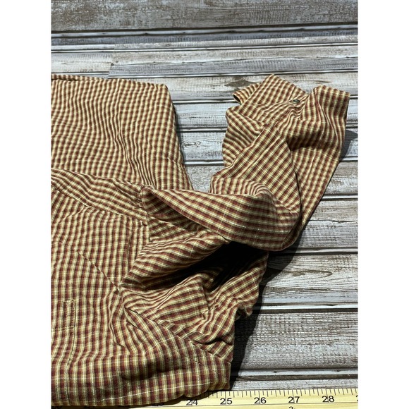 Columbia Men’s Long Sleeve Button Down‎ Brown/Tan/Maroon Size XL - Picture 5 of 5